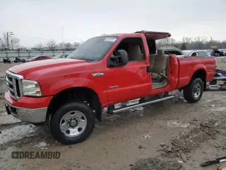 2007 Ford Super Duty F-250 XL with VIN 1FTSW21P47EA45857, listed as a Copart auction lot 85739254 with 135,870 mi miles and Salvage Title. Bid and sale history available at carsss.com. Image 1.