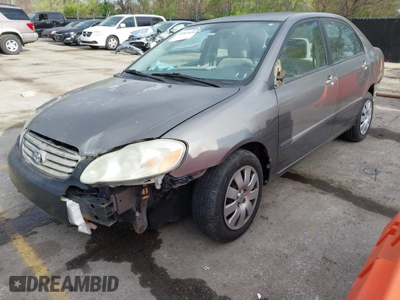 2003 Toyota Corolla CE with VIN 1NXBR38E93Z067379, listed as a IAAI auction lot 42007838 with 188,875 mi miles and . Bid and sale history available at DreamBid. Image 2.