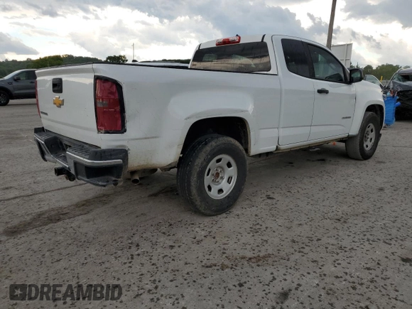 2020 Chevrolet Colorado 2WD Work Truck with VIN 1GCHSBEA6L1163390, listed as a Copart auction lot 56513985 with 136,546 mi miles and Clean title. Bid and sale history available at DreamBid. Image 3.