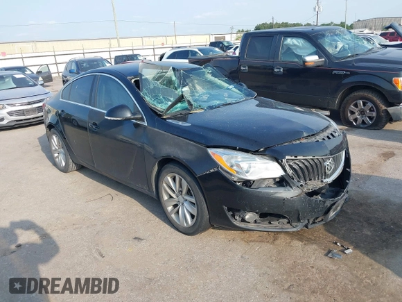 2015 Buick Regal z VIN 2G4GK5EX5F9145914, wystawiony jako IAAI lot #42327521 z przebiegiem 150 945 mil mil oraz . Historia ofert i sprzedaży dostępna na DreamBid. Obrazek 1.