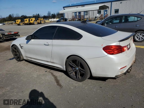 2017 BMW M4 with VIN WBS3R9C51HK709687, listed as a Copart auction lot 53371805 with 68,847 mi miles and Salvage title. Bid and sale history available at DreamBid. Image 2.