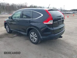 2014 Honda CR-V EX-L with VIN 2HKRM4H7XEH607165, listed as a IAAI auction lot 41837898 with 102,057 mi miles. Bid and sale history available at carsss.com. Image 3.