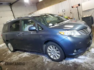 2016 Toyota Sienna Ltd with VIN 5TDDK3DC0GS142468, listed as a Copart auction lot 44816915 with 117,939 mi miles and Salvage Title. Bid and sale history available at carsss.com. Image 4.