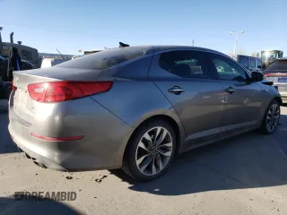 2014 Kia Optima SXL Turbo with VIN 5XXGR4A68EG264815, listed as a Copart auction lot 46736575 with 109,641 mi miles and Salvage Title. Bid and sale history available at DreamBid. Image 3.