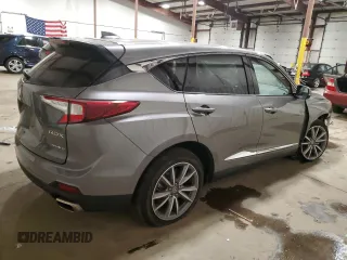 2023 Acura RDX w/Technology Package with VIN 5J8TC2H54PL008399, listed as a Copart auction lot 83084744 with 16,939 mi miles and Salvage Title. Bid and sale history available at carsss.com. Image 3.