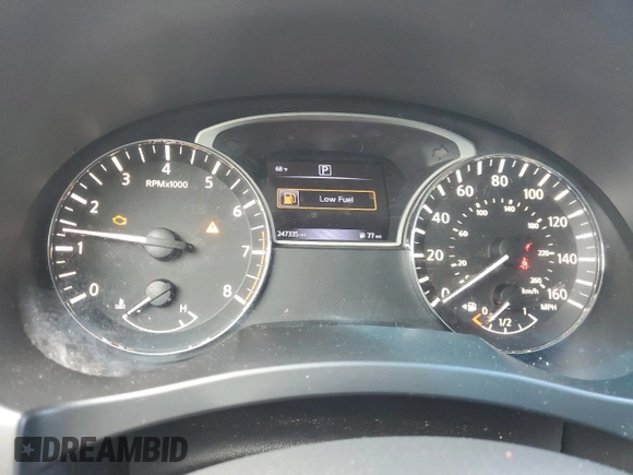 2017 Nissan Altima SR with VIN 1N4AL3AP7HC233091, listed as a Copart auction lot 55897935 with 247,335 mi miles and Clean Title. Bid and sale history available at DreamBid. Image 9.