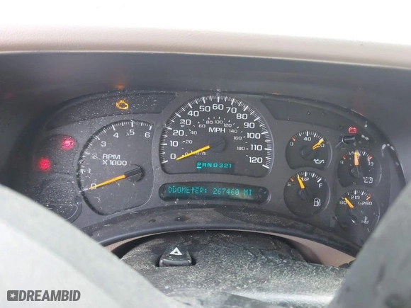 2003 Chevrolet Silverado 1500 LS with VIN 1GCEK19T03E241504, listed as a IAAI auction lot 41841769 with 267,460 mi miles. Bid and sale history available at carsss.com. Image 7.