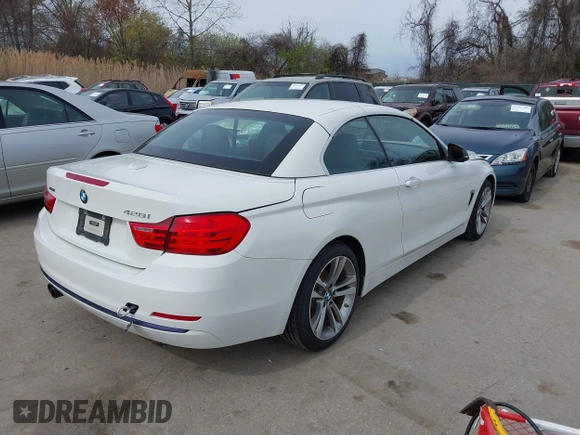 2014 BMW 4 Series 428i xDrive with VIN WBA3V9C56EPR69436, listed as a IAAI auction lot 41951778 with 169,085 mi miles and . Bid and sale history available at carsss.com. Image 4.
