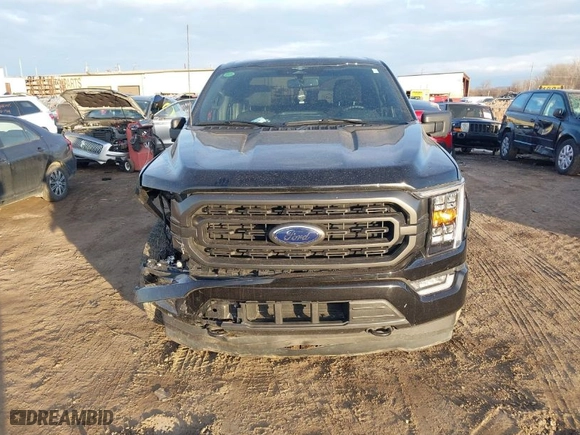 2023 Ford F-150 XL with VIN 1FTFW1ED6PFD09571, listed as a IAAI auction lot 41433155 with 18,230 mi miles. Bid and sale history available at carsss.com. Image 12.
