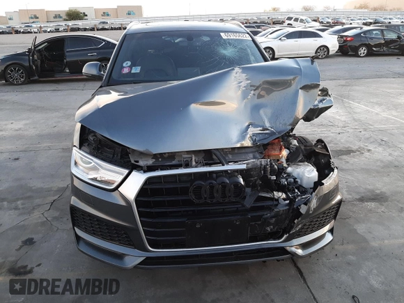 2018 Audi Q3 Premium with VIN WA1BCCFS2JR034913, listed as a Copart auction lot 69165622 with 0 mi miles. Bid and sale history available at carsss.com. Image 5.