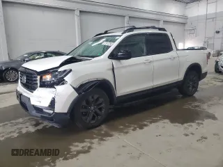 2021 Honda Ridgeline Sport with VIN 5FPYK3F17MB000333, listed as a Copart auction lot 57912255 with 52,955 mi miles and Salvage title. Bid and sale history available at DreamBid. Image 1.