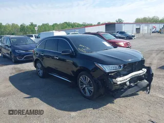 2017 Acura MDX Technology with VIN 5FRYD4H57HB037606, listed as a IAAI auction lot 42151431 with 45,156 mi miles and . Bid and sale history available at DreamBid. Image 1.