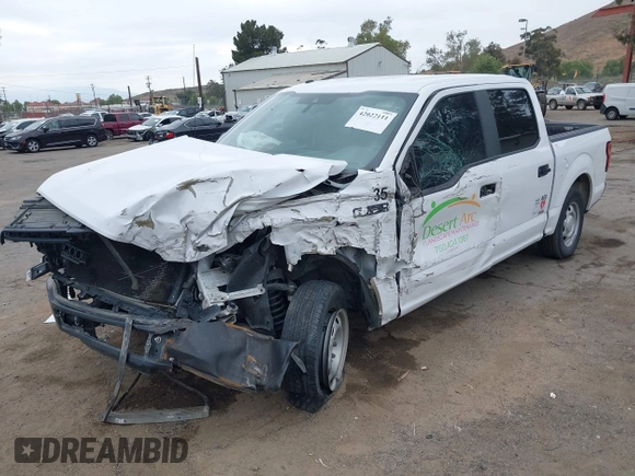 2019 Ford F-150 XL with VIN 1FTEW1CB3KKE51647, listed as a IAAI auction lot 42022111 with 59,344 mi miles and . Bid and sale history available at DreamBid. Image 22.