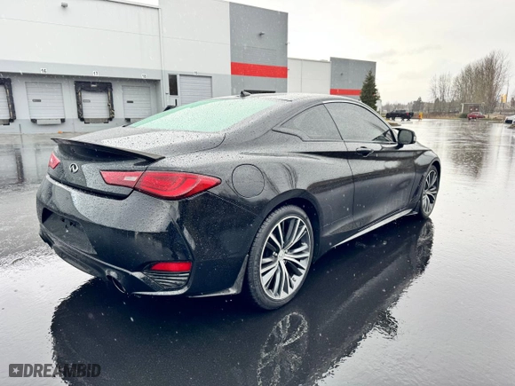 2018 Infiniti Q60 3.0t LUXE with VIN JN1EV7EL1JM392535, listed as a Copart auction lot 50422985 with NaN miles and Salvage Title. Bid and sale history available at carsss.com. Image 4.