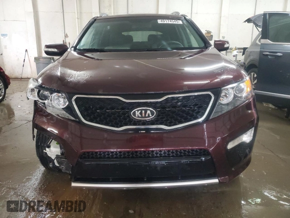 2013 Kia Sorento SX with VIN 5XYKWDA23DG373614, listed as a Copart auction lot 49174545 with 146,546 mi miles and Salvage Title. Bid and sale history available at carsss.com. Image 5.