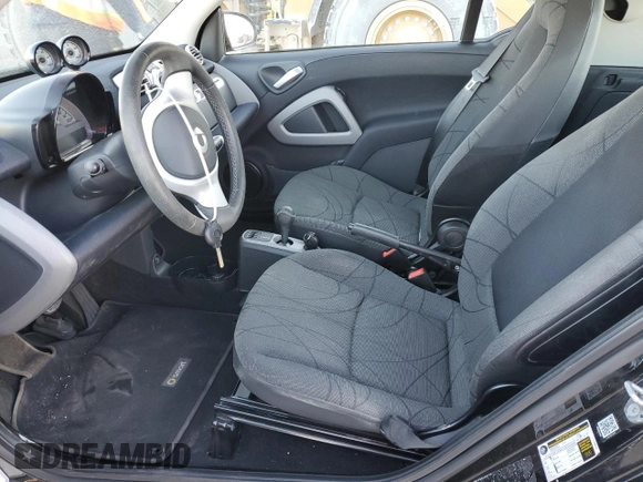 2015 Smart fortwo Passion with VIN WMEEJ9AA5FK829000, listed as a Copart auction lot 88367555 with Not provided miles and Clean title. Bid and sale history available at DreamBid. Image 7.
