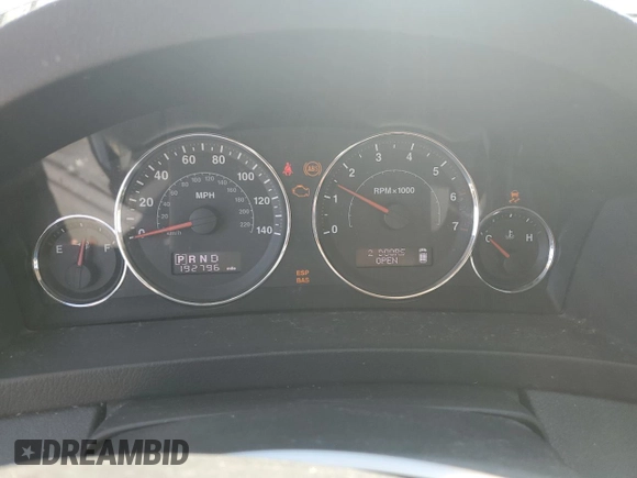 2009 Jeep Grand Cherokee Laredo with VIN 1J8HR48P29C537653, listed as a Copart auction lot 70190404 with 192,796 mi miles and Salvage Title. Bid and sale history available at carsss.com. Image 9.