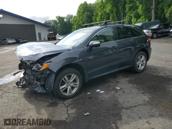 2013 Acura RDX with VIN 5J8TB4H38DL013954, listed as a Copart auction lot 60414635 with 181,377 mi miles and Salvage title. Bid and sale history available at DreamBid. Image 1.