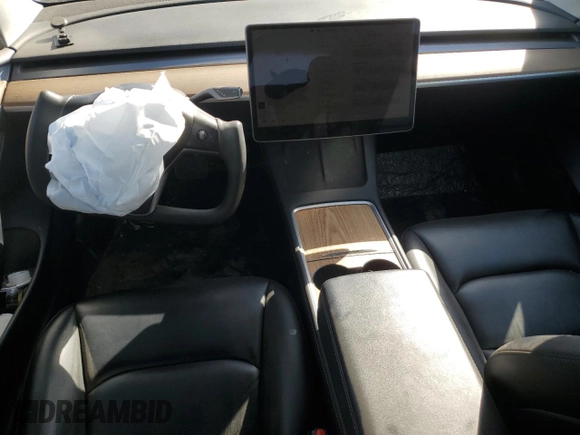 2023 Tesla Model 3 with VIN 5YJ3E1EA4PF459775, listed as a Copart auction lot 47998075 with 37,232 mi miles and Salvage Title. Bid and sale history available at DreamBid. Image 8.