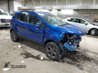 2018 Ford EcoSport SES z VIN MAJ6P1CL2JC177799, wystawiony jako Copart lot #52982915 z przebiegiem Nie podano mil oraz Nie do naprawy • Non repairable. Historia ofert i sprzedaży dostępna na DreamBid. Obrazek 4.