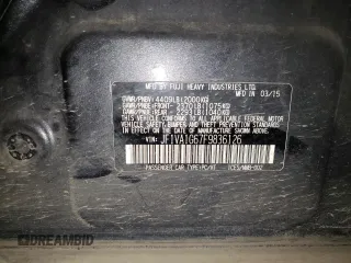 2015 Subaru WRX Limited z VIN JF1VA1G67F9836126, wystawiony jako Copart lot #62985335 z przebiegiem 117 514 mil mil oraz Szkoda całkowita • Salvage title. Historia ofert i sprzedaży dostępna na DreamBid. Obrazek 12.
