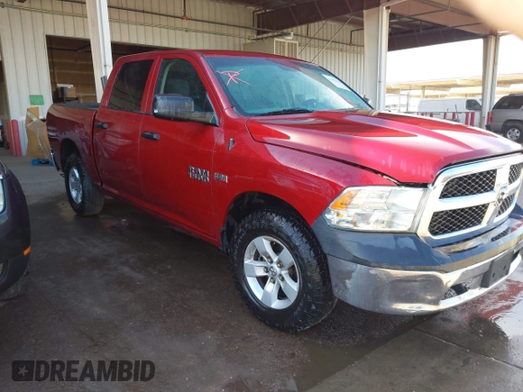 2014 Ram 1500 Express with VIN 1C6RR6KT1ES398376, listed as a IAAI auction lot 41393458 with 99,834 mi miles. Bid and sale history available at carsss.com. Image 1.