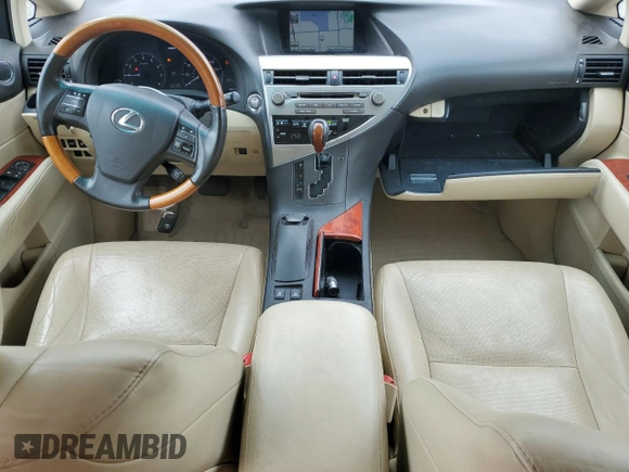 2010 Lexus RX 350 with VIN 2T2BK1BAXAC004977, listed as a Copart auction lot 62608295 with 132,752 mi miles and Non repairable. Bid and sale history available at DreamBid. Image 8.