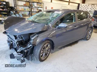 2016 Kia Forte EX with VIN KNAFX5A88G5529097, listed as a Copart auction lot 84120284 with 76,261 mi miles and Salvage Title. Bid and sale history available at carsss.com. Image 1.