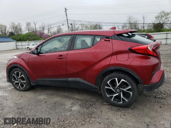 2018 Toyota C-HR XLE z VIN NMTKHMBX9JR048418, wystawiony jako Copart lot #49369744 z przebiegiem 116 661 mil mil oraz Szkoda całkowita • Salvage title. Historia ofert i sprzedaży dostępna na DreamBid. Obrazek 2.