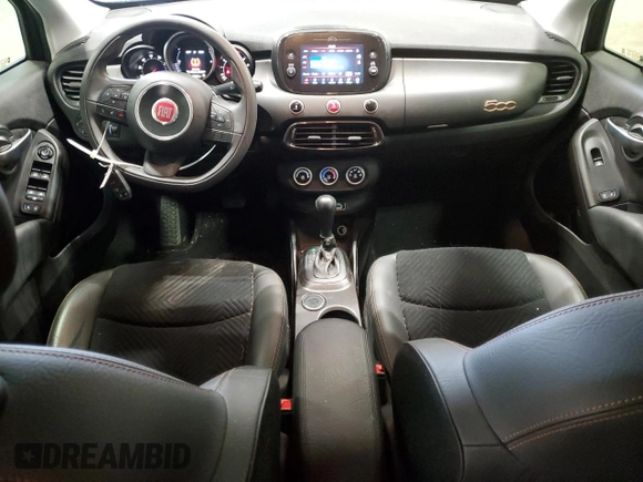 2018 FIAT 500X Urbana Edition with VIN ZFBCFXCB3JP716078, listed as a Copart auction lot 87420744 with 49,733 mi miles and Salvage Title. Bid and sale history available at carsss.com. Image 8.