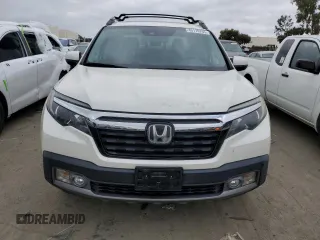 2019 Honda Ridgeline RTL-E z VIN 5FPYK3F75KB001806, wystawiony jako Copart lot #43178765 z przebiegiem 44 939 mil mil oraz Czysty tytuł • Clean title. Historia ofert i sprzedaży dostępna na DreamBid. Obrazek 5.