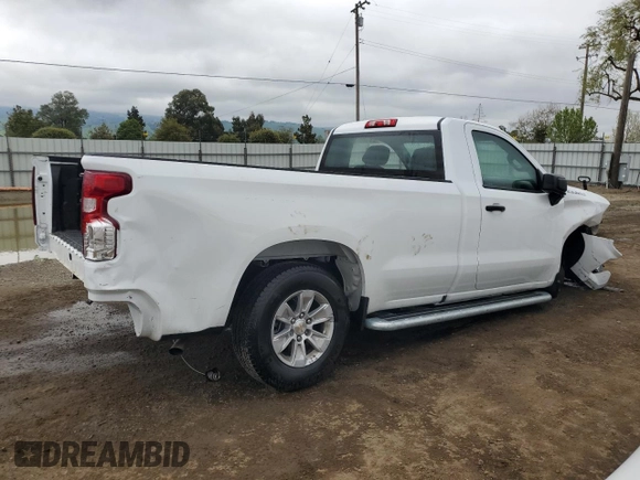 2024 Chevrolet Silverado 1500 Work Truck with VIN 3GCNAAEDXRG373446, listed as a Copart auction lot 50421115 with 0 mi miles and Clean Title. Bid and sale history available at carsss.com. Image 3.