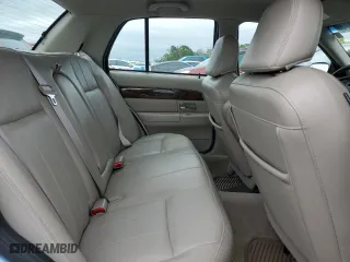 2009 Mercury Grand Marquis LS with VIN 2MEHM75V39X625512, listed as a Copart auction lot 52104375 with 32,521 mi miles and Salvage Title. Bid and sale history available at carsss.com. Image 10.