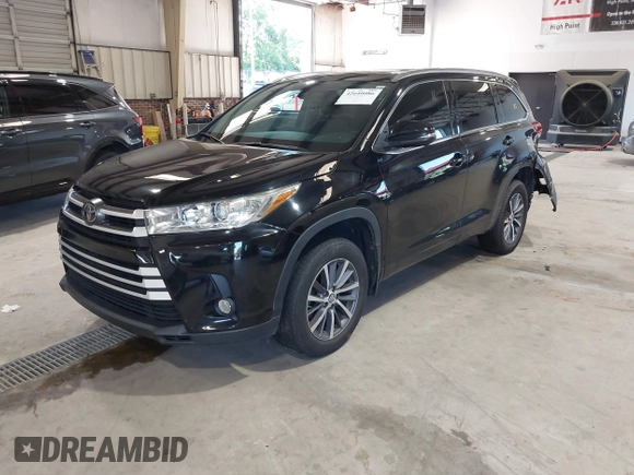 2017 Toyota Highlander XLE with VIN 5TDJZRFH6HS444309, listed as a IAAI auction lot 42640086 with 54,179 mi miles and . Bid and sale history available at DreamBid. Image 17.
