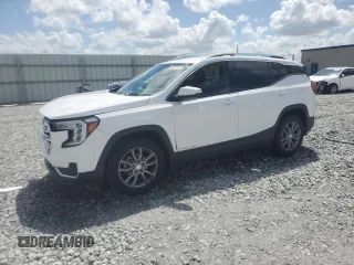 2023 GMC Terrain SLT z VIN 3GKALPEG8PL186740, wystawiony jako Copart lot #51550265 z przebiegiem 75 246 mil mil oraz Nie do naprawy • Non repairable. Historia ofert i sprzedaży dostępna na DreamBid. Obrazek 1.