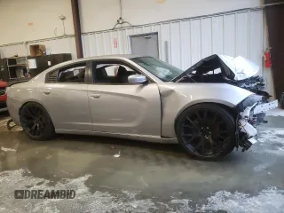 2017 Dodge Charger SXT with VIN 2C3CDXHG6HH578983, listed as a Copart auction lot 45036365 with 133,942 mi miles and Salvage Title. Bid and sale history available at carsss.com. Image 4.