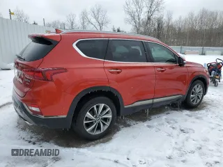2019 Hyundai Santa Fe Limited with VIN 5NMS5CADXKH066099, listed as a Copart auction lot 43580965 with 80,414 mi miles and Salvage Title. Bid and sale history available at carsss.com. Image 3.