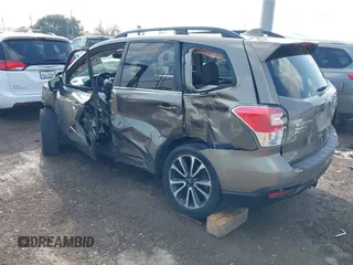 2017 Subaru Forester Touring with VIN JF2SJGWC5HH465520, listed as a IAAI auction lot 41498085 with 1 mi miles. Bid and sale history available at carsss.com. Image 3.