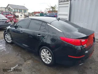 2015 Kia Optima LX with VIN 5XXGM4A79FG442899, listed as a IAAI auction lot 41859111 with 169,130 mi miles. Bid and sale history available at carsss.com. Image 3.