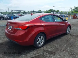 2015 Hyundai Elantra SE with VIN 5NPDH4AE3FH646639, listed as a IAAI auction lot 42598398 with 144,157 mi miles and . Bid and sale history available at DreamBid. Image 4.