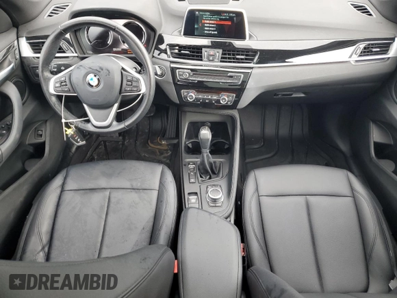 2019 BMW X1 xDrive28i with VIN WBXHT3C58K5L97890, listed as a Copart auction lot 47076465 with 73,400 mi miles and Salvage title. Bid and sale history available at DreamBid. Image 8.