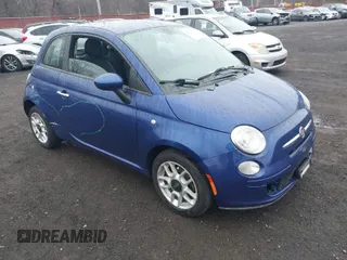 2013 FIAT 500 Pop with VIN 3C3CFFAR5DT592018, listed as a IAAI auction lot 41931582 with 156,194 mi miles. Bid and sale history available at carsss.com. Image 1.