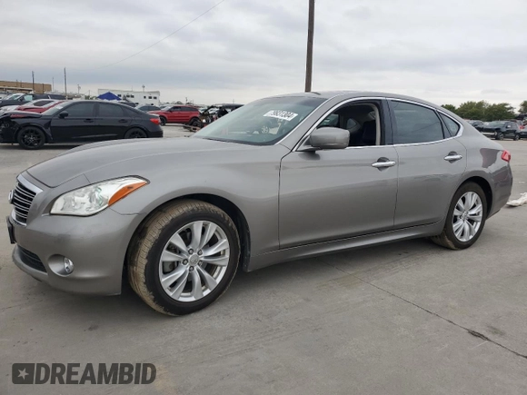 2011 Infiniti M37 with VIN JN1BY1AP8BM320930, listed as a Copart auction lot 79931304 with 102,070 mi miles and Salvage Title. Bid and sale history available at carsss.com. Image 1.