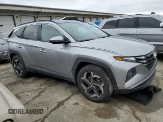 2024 Hyundai Tucson SEL Convenience with VIN KM8JCCD14RU203975, listed as a Copart auction lot 44307475 with 7,528 mi miles and Salvage Title. Bid and sale history available at carsss.com. Image 4.
