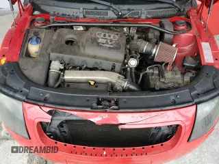 2001 Audi TT with VIN TRUWT28N311007832, listed as a Copart auction lot 60604895 with 147,615 mi miles and Salvage title. Bid and sale history available at DreamBid. Image 11.