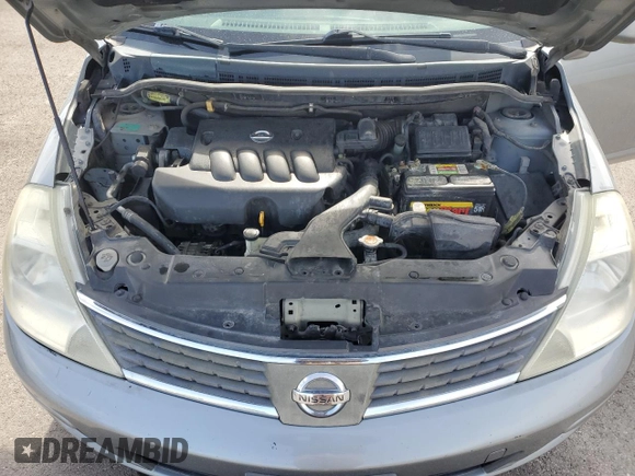 2008 Nissan Versa 1.8 S with VIN 3N1BC11E78L408092, listed as a Copart auction lot 47523565 with 170,580 mi miles and Salvage Title. Bid and sale history available at carsss.com. Image 11.