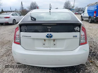 2012 Toyota Prius One with VIN JTDKN3DU6C5398119, listed as a IAAI auction lot 41891618 with 215,294 mi miles. Bid and sale history available at carsss.com. Image 16.
