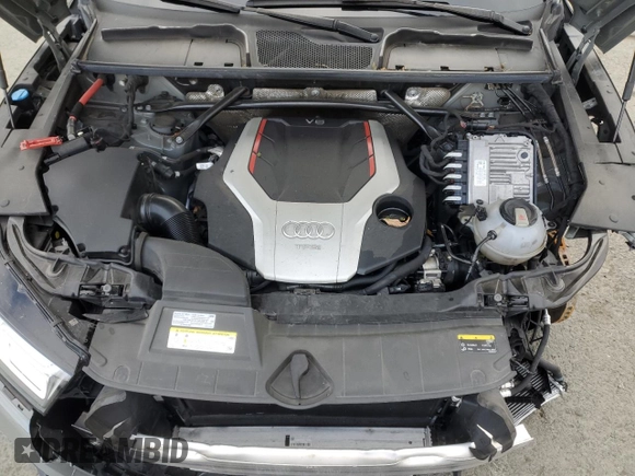 2020 Audi SQ5 Premium Plus with VIN WA1B4AFY4L2013451, listed as a Copart auction lot 52590665 with 33,551 mi miles and Salvage Title. Bid and sale history available at carsss.com. Image 12.