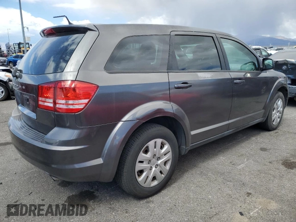 2014 Dodge Journey American Value Pkg with VIN 3C4PDCAB6ET278237, listed as a Copart auction lot 51801575 with 123,188 mi miles and Clean Title. Bid and sale history available at carsss.com. Image 3.