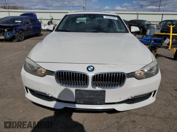2015 BMW 3 Series 328i xDrive with VIN WBA3B5G54FNS11989, listed as a Copart auction lot 52485505 with 134,230 mi miles and Salvage Title. Bid and sale history available at carsss.com. Image 5.